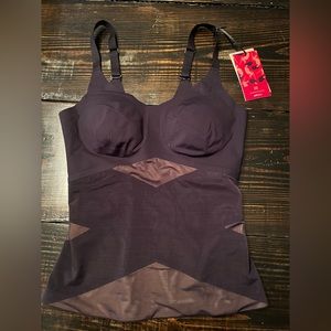 Honeylove liftwear black cami shape wear L